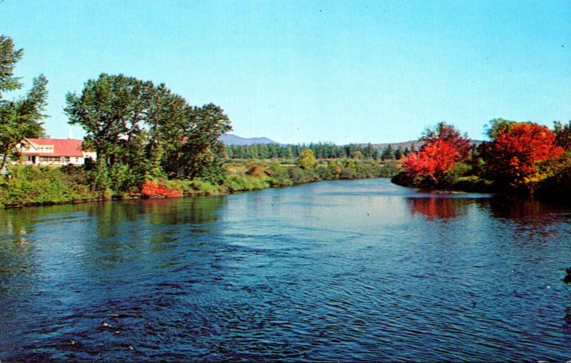 Maine Jackman View Of Moose River