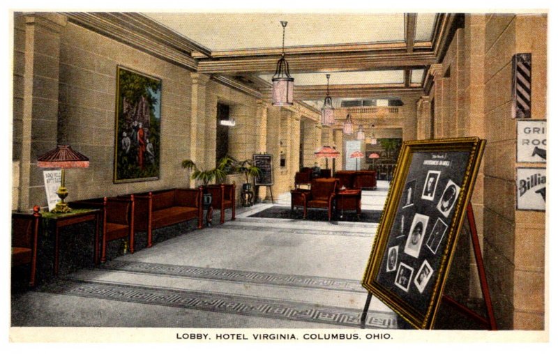 Ohio Columbus Lobby Hotel Virginia