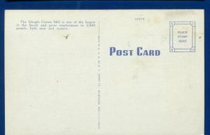 Gadsden Alabama al Dwight Cotton Mills old postcard