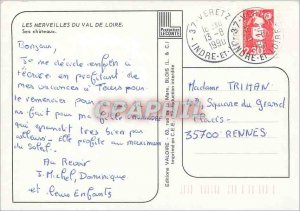 Postcard Modern Castle Loire