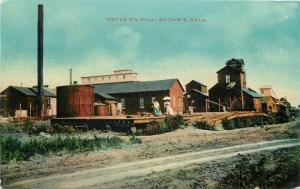 Coyle Oil Mill C-1910 Industry Guthrie Oklahoma postcard 7163