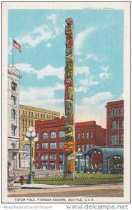 Washington Seattle Totem Pole Pioneer Square