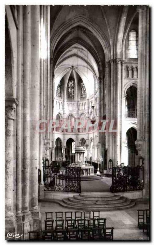 Modern Postcard Noyon Inside the cathedral