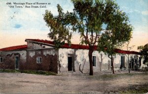 California San Diego Old Town Marriage Place Of Ramona Curteich