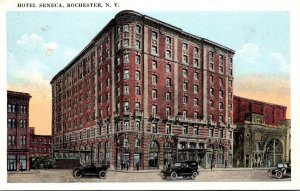 New York Rochester Hotel Seneca 1921