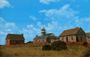 NH - Isles of Shoals. Star Island, Vaughn Memorial, Parker Memorial, Chapel &...