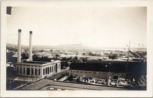 HECO Building Honolulu Hawaii Hawaiian Electric Company Real Photo Postcard F46