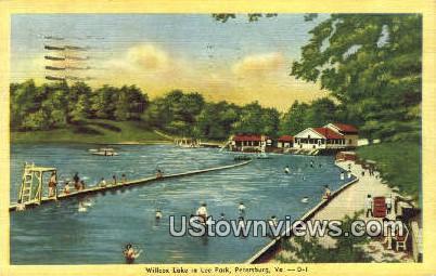 Wilcox Lake In Lee Park  Petersburg VA 1946