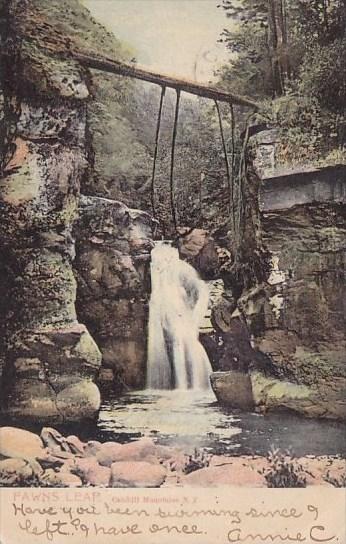 Fawns Leap Catskill Mountains New York 1906