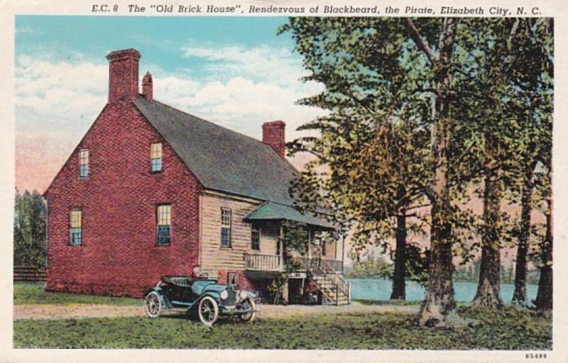 North Carolina Elizabeth City The Old Brick House 1937