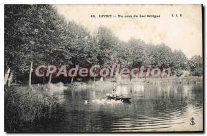 Postcard Old Livry A corner of Lake Sevigne