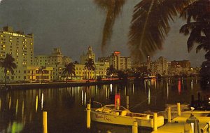 View of Indian Creek Looking South from 41st Street Miami Beach FL