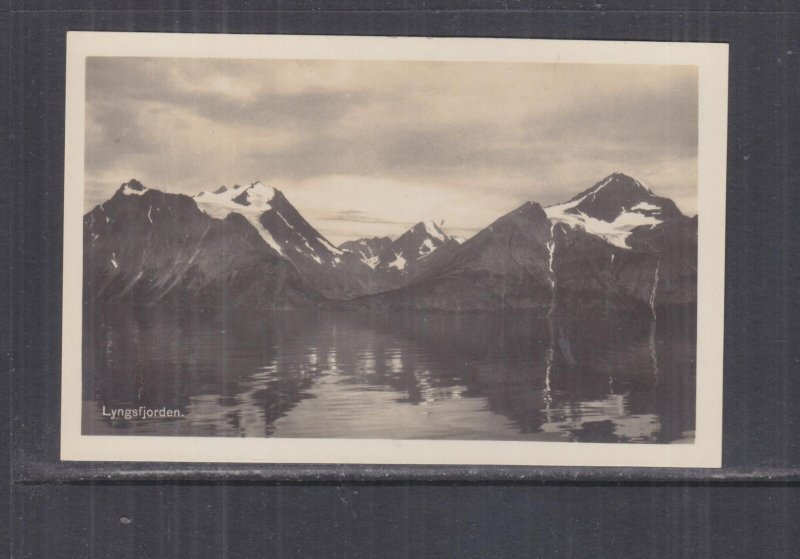 NORWAY, LYNGSFHORDEN, c1930 real photo ppc., unused.