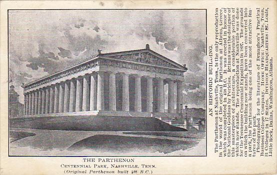 Tennessee Nashville The Parthenon Centennial Park