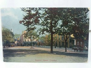 Beaufort Square Chepstow Monmouthshire Vintage Antique Postcard c1920