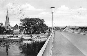 BG23006 holzminden weser weserbrucke  ship bateaux   germany CPSM 14x9cm