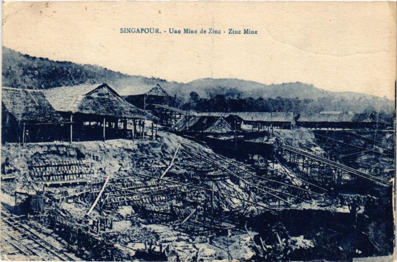 CPA AK SINGAPORE Zinc Mine (a1471)