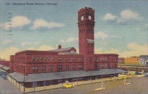 Illinois Chicago Dearborn Street Station 1954