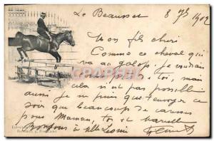 VINTAGE POSTCARD Horse Hippisme SaumurÂ 