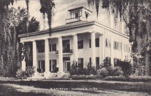 Mississippi Natchez D'Evereux Built In 1840 Albertype