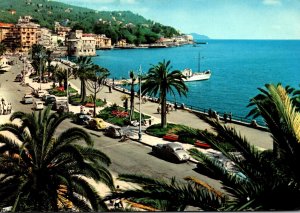 Italy Rapallo Waterfront View