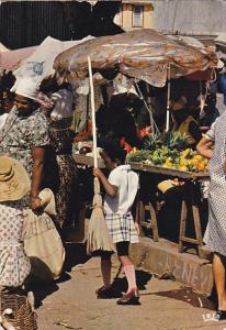 Martinique Fort-De-France Scene de marche Market Scene