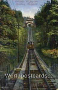 Endstation der Bergbahn Heidelberg Germany 1930 Missing Stamp 