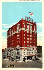 Maryland Hagerstown Hotel Alexander Curteich