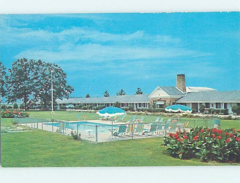 Pre-1980 MOTEL SCENE Weldon - Near Halifax & Roanoke Rapids NC G6878