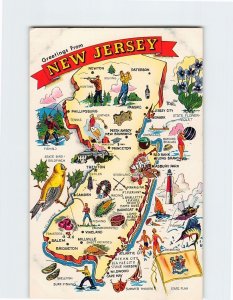 Postcard Greetings From New Jersey