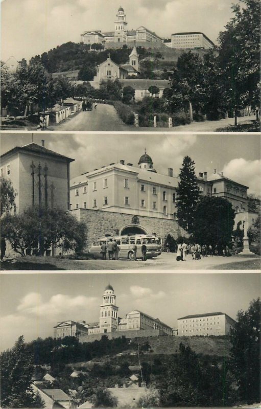 Postcard Hungary greetings from Pannonhalma several aspects and sites