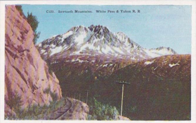 Alaska Sawtooth Range White Pass and Yukon Railroad