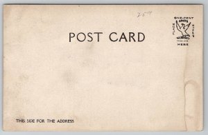 RPPC Older Man Boarding Ship c1906 Postcard H26