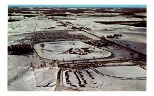 MI - Traverse City. Snowmobile Track for Racing