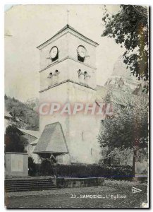 Postcard Modern Samoens Church