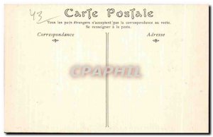 Old Postcard Le Puy View from the Old Bridge