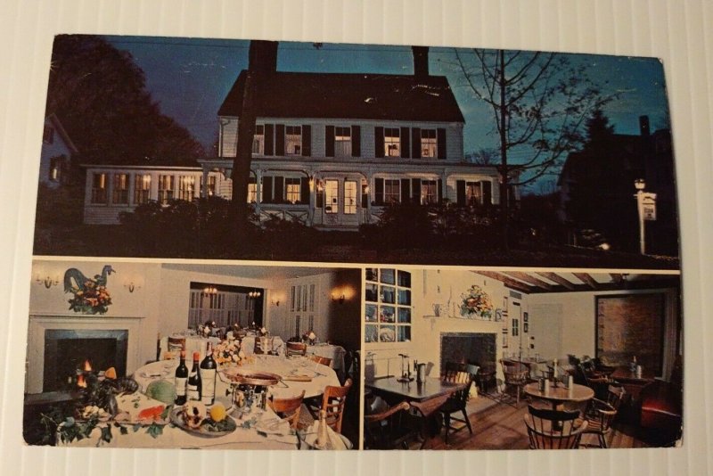 Vintage Postcard The Elms Inn Ridgefield Connecticut unposted   347