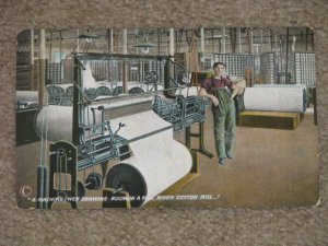 A Machine Web Drawing Room in a Fall River Cotton Mill, Fall River, Mass., 1910