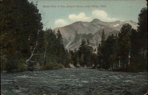 Lost Valley California CA An Juaquin River South Fork c1910 Vintage Postcard