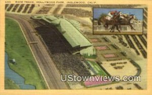 Race Track, Hollywood Park - Inglewood, California CA  