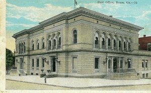 Postcard Early View of Post Office  in Rome, GA.   .  R2