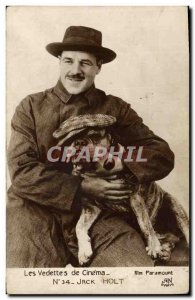 Postcard Modern Cinema Jack Holt Dog