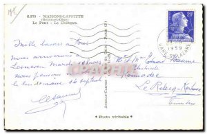 Maisons Lafitte - Le Chateau - The Bridge - - Old Postcard