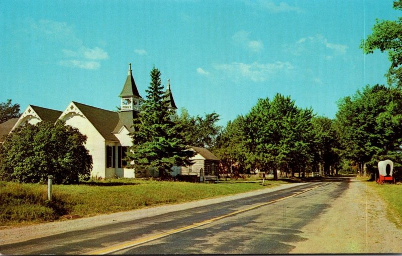 Michigan Huron City Hubbard Phelps Memorial Chappel