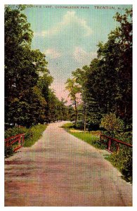 Postcard ROAD SCENE Trenton New Jersey NJ AR1138