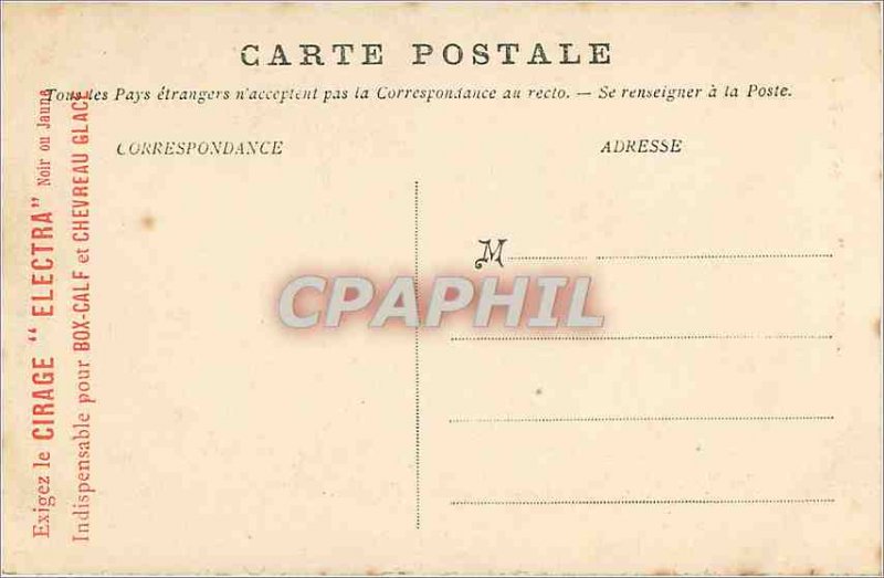 Old Postcard Luchon chasm of hell