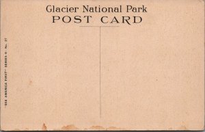 Postcard Belton Chalets Western Gateway Glacier National Park Montana MT