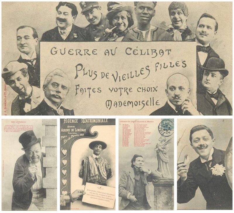 Matrimonial agencies announcements celibates war bachelors litanies to marry