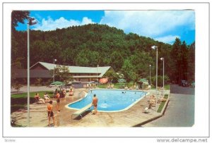 Twin Island Motel,on the Little Pigeon River, In the Great Smoky Mountains, G...