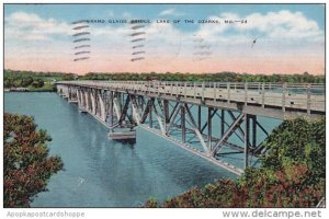 Missouri Ozarks Grand Glaize Bridge Lake Of The Ozarks 1941